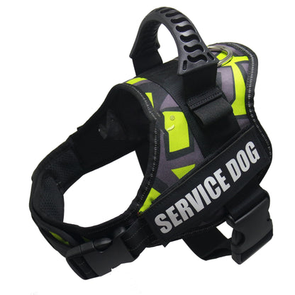 K9 Harness for Dogs Reflective Adjustable - angle view - PET'S FUN | dog supplies