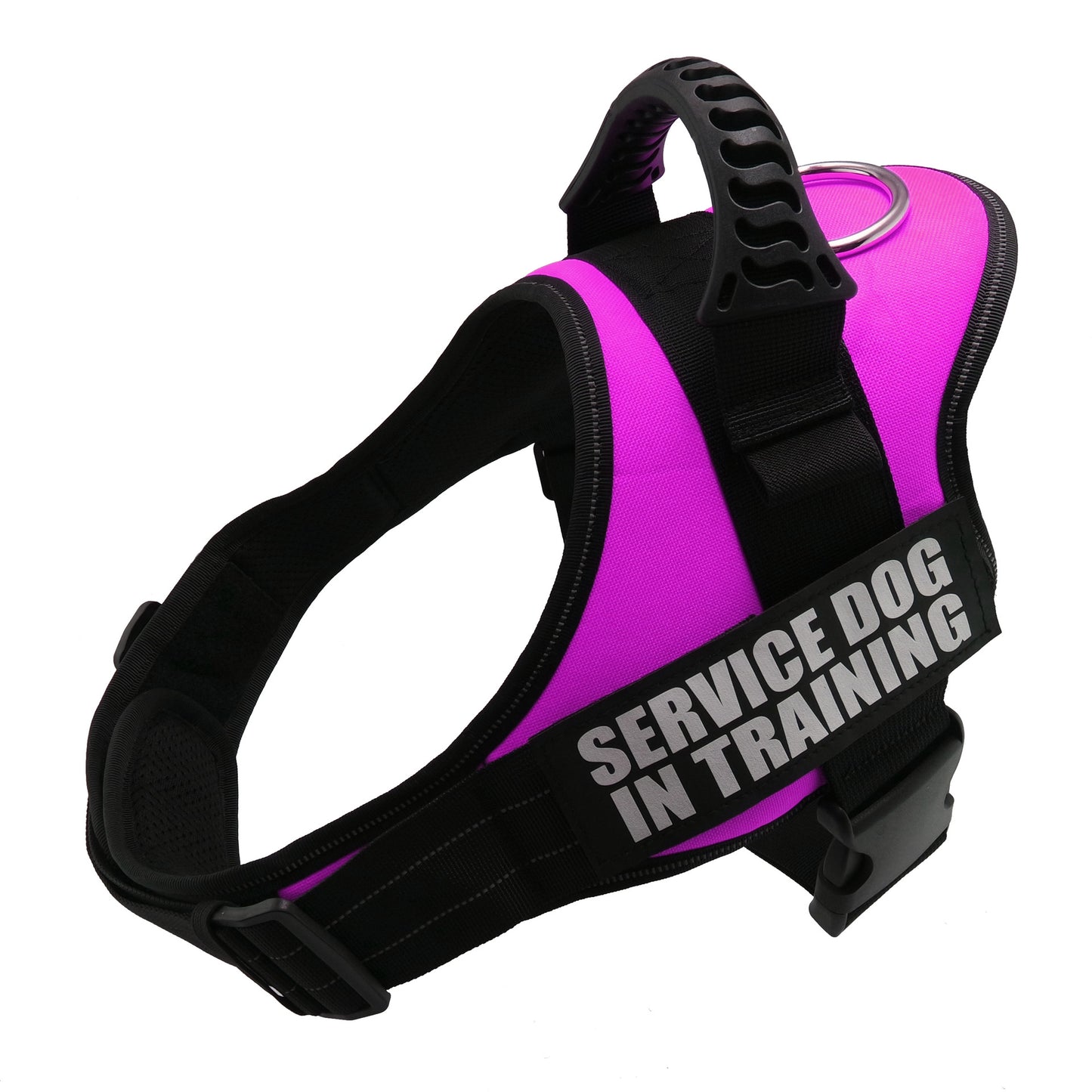K9 Harness for Dogs Reflective Adjustable - front view - PET'S FUN | dog play