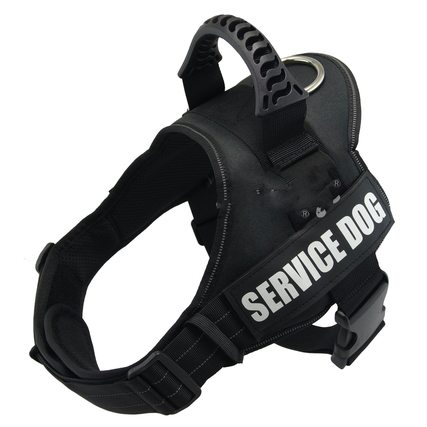K9 Harness for Dogs Reflective Adjustable - angle view - PET'S FUN | dog entertainment