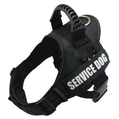 K9 Harness for Dogs Reflective Adjustable - angle view - PET'S FUN | dog entertainment