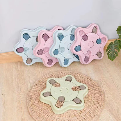 Creative Dog Turntable Eating Anti-Choking - front view - PET'S FUN | dog toy