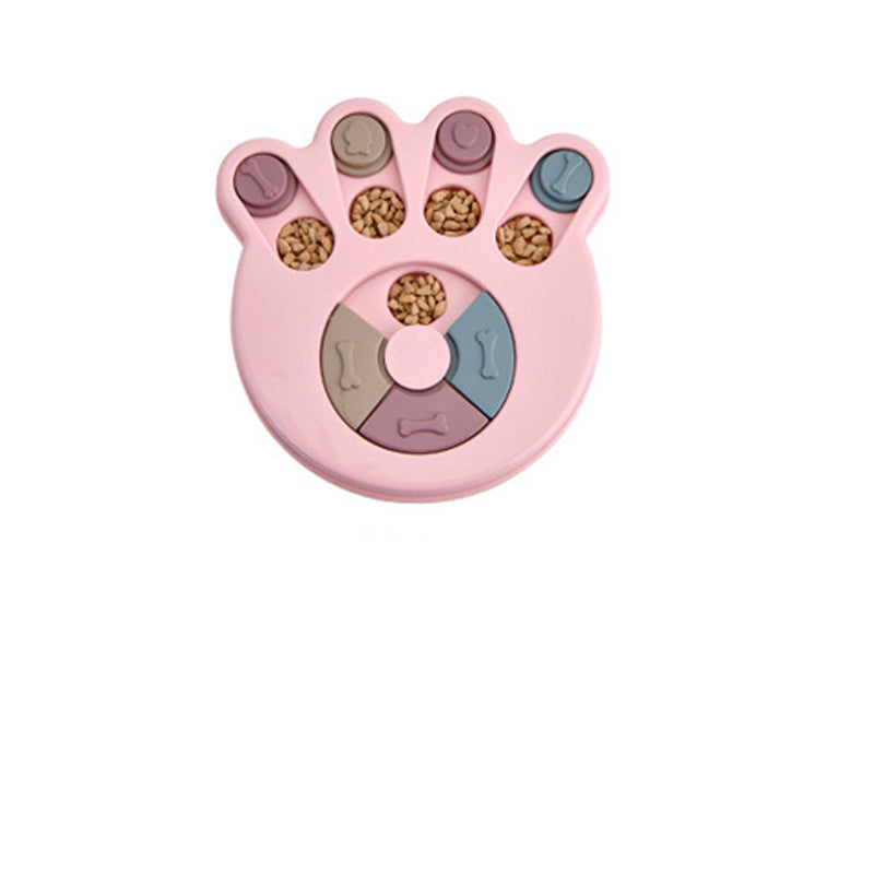 Creative Dog Turntable Eating Anti-Choking - detail view - PET'S FUN | dog entertainment