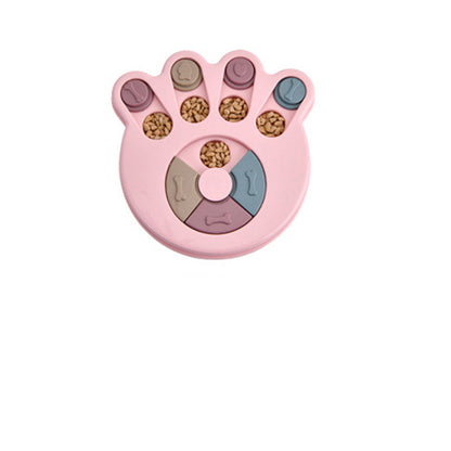 Creative Dog Turntable Eating Anti-Choking - detail view - PET'S FUN | dog entertainment