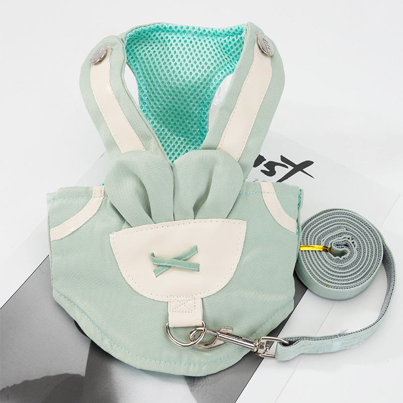 Cross-border Vest-style Traction Rope for - detail view - PET'S FUN | dog entertainment