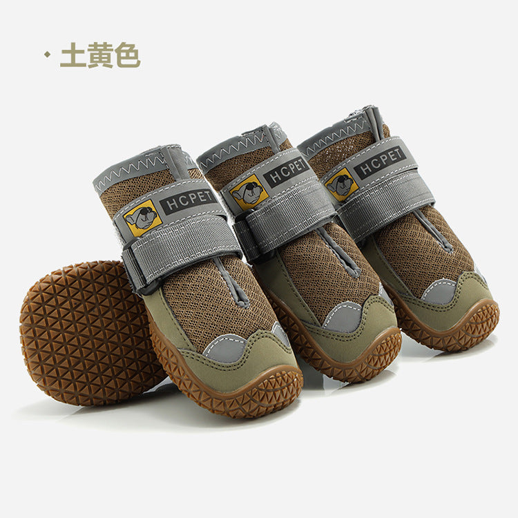 Pet Dog Shoes Summer Breathable Pet Shoes - front view - PET'S FUN | dog play