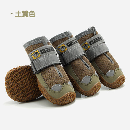Pet Dog Shoes Summer Breathable Pet Shoes - front view - PET'S FUN | dog play