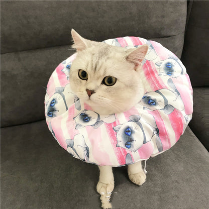 Anti-scratch Headgear - front view - PET'S FUN | cat accessories