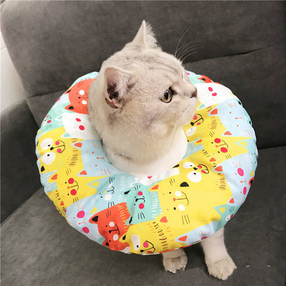 Anti-scratch Headgear - angle view - PET'S FUN | cat toy