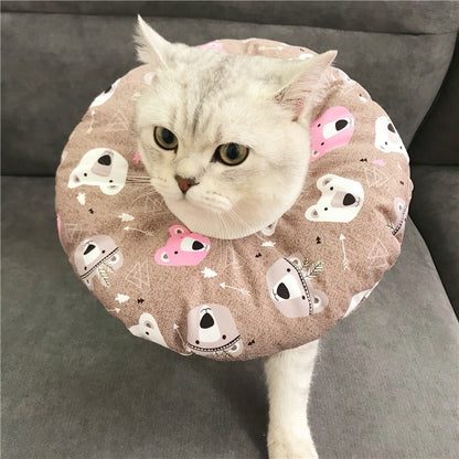 Anti-scratch Headgear - angle view - PET'S FUN | cat entertainment
