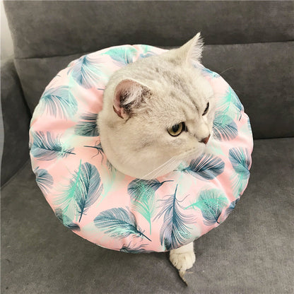 Anti-scratch Headgear - angle view - PET'S FUN | cat supplies