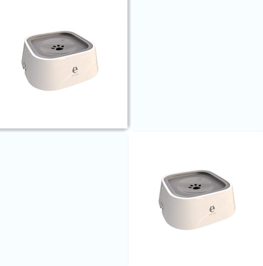 Non-wet Mouth Dog Bowl, Floating Bowl, - detail view - PET'S FUN | dog entertainment
