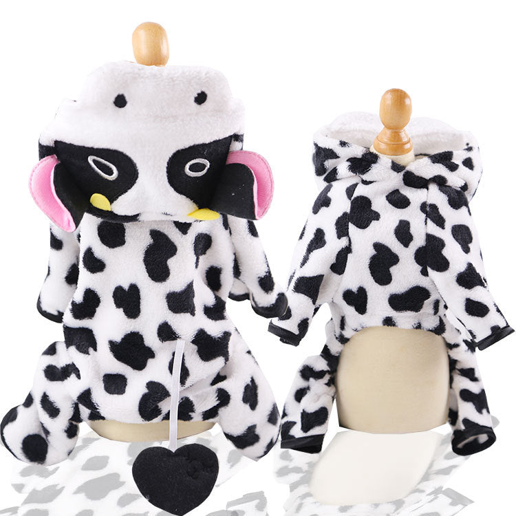New Year Dog Cat Clothes Accessories Pet - side view - PET'S FUN | cat accessories