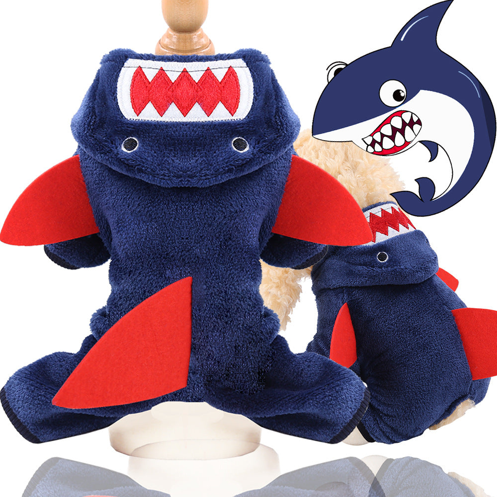 New Year Dog Cat Clothes Accessories Pet - angle view - PET'S FUN | cat entertainment