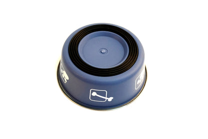 Pet Supplies Pet Stainless Steel Food Bowl - side view - PET'S FUN | pet supplies