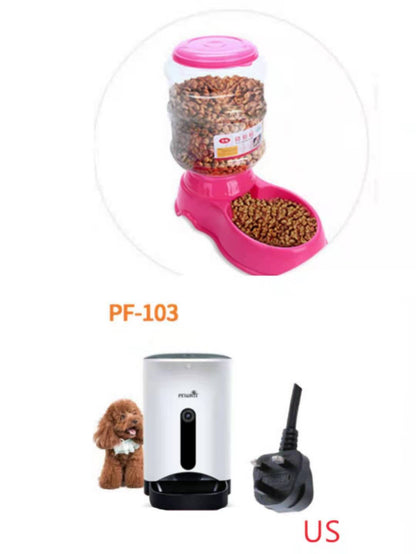 3.5L Pet Automatically Feeding Basin - detail view - PET'S FUN | pet toy