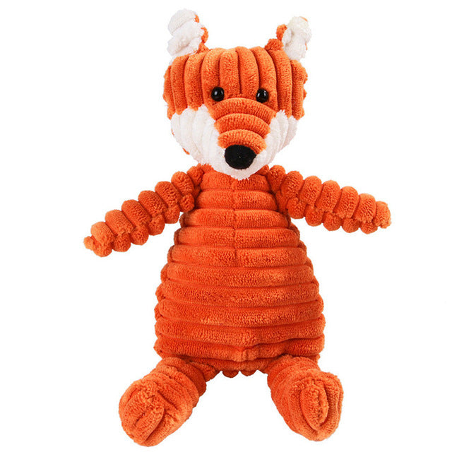 Vocal Animal Plush for Pet Dog Molar Teeth - detail view - PET'S FUN | dog supplies
