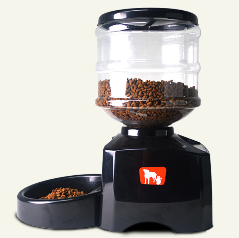 Automatic Pet Feeder 5.5L Voice Recording Smart Dispenser