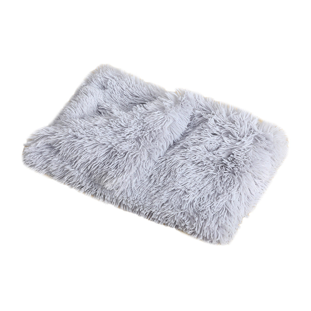 Pet Book Sleeping Plush Nest Mat - back view - PET'S FUN | pet accessories