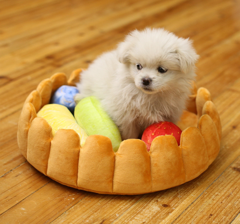 Pet plush cat dog mat kennel cat litter