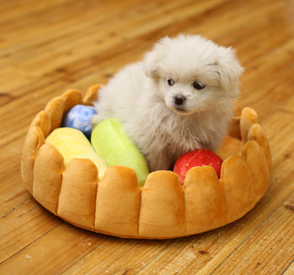 Pet plush cat dog mat kennel cat litter