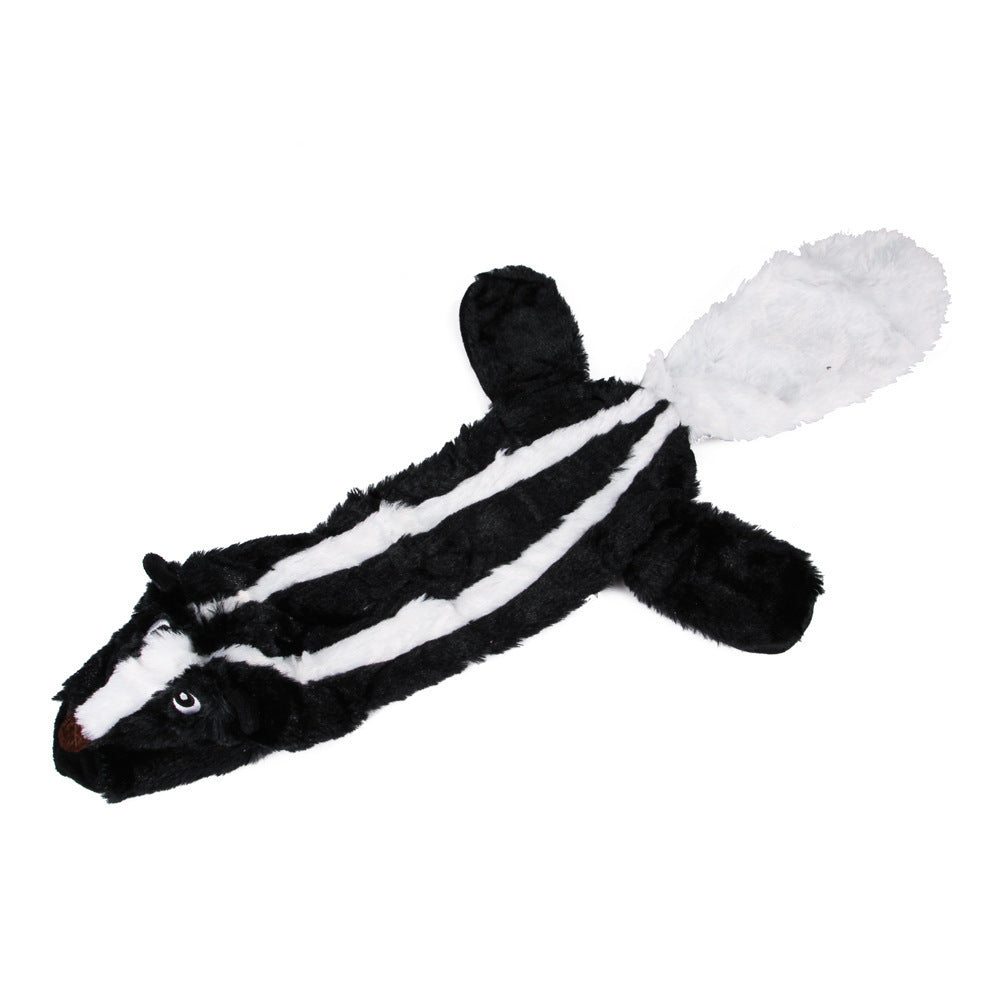 Dog Chew Toy Pet Plush Squeaky Paper Toy - side view - PET'S FUN | dog entertainment