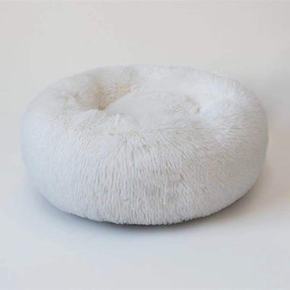 Washable Round Plush Kennel | PET'S FUN