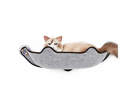 Window sill cat hammock - side view - PET'S FUN | cat supplies