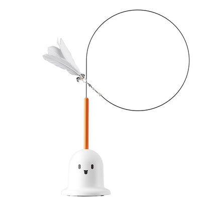 Cat Toy Strong Suction Cup Cat Teaser - lifestyle view - PET'S FUN | cat toy
