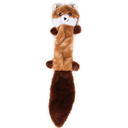 Dog Chew Toy Pet Plush Squeaky Paper Toy - side view - PET'S FUN | dog entertainment