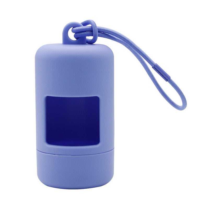 Portable Pvc Poop Bag Dispenser Dog Waste Bag Holder - lifestyle view - PET'S FUN | dog bed