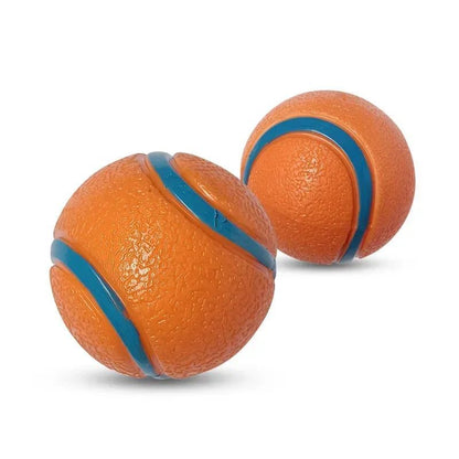 Dog Toy Ball Dog Fetch Ball Toy Tough Pet Ball Puppy - lifestyle view - PET'S FUN | dog bed