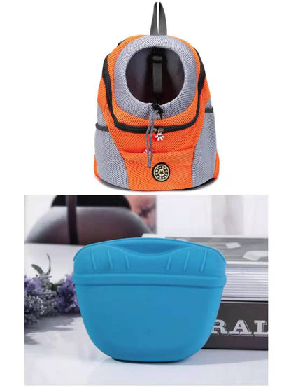 Portable Puppy Snack Bag Snack Bag Pet - angle view - PET'S FUN | dog toy