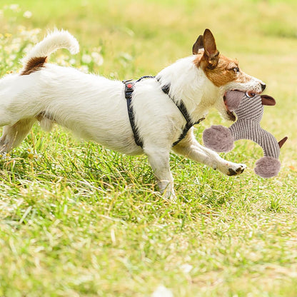 Large Dog Squeaky Toys Stuffed Animal Dog Plush Toy - detail view - PET'S FUN | dog supplies