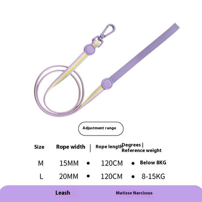 Retro Record Hand Holding Rope Small and Medium-sized Dogs Coll | PET'S FUN