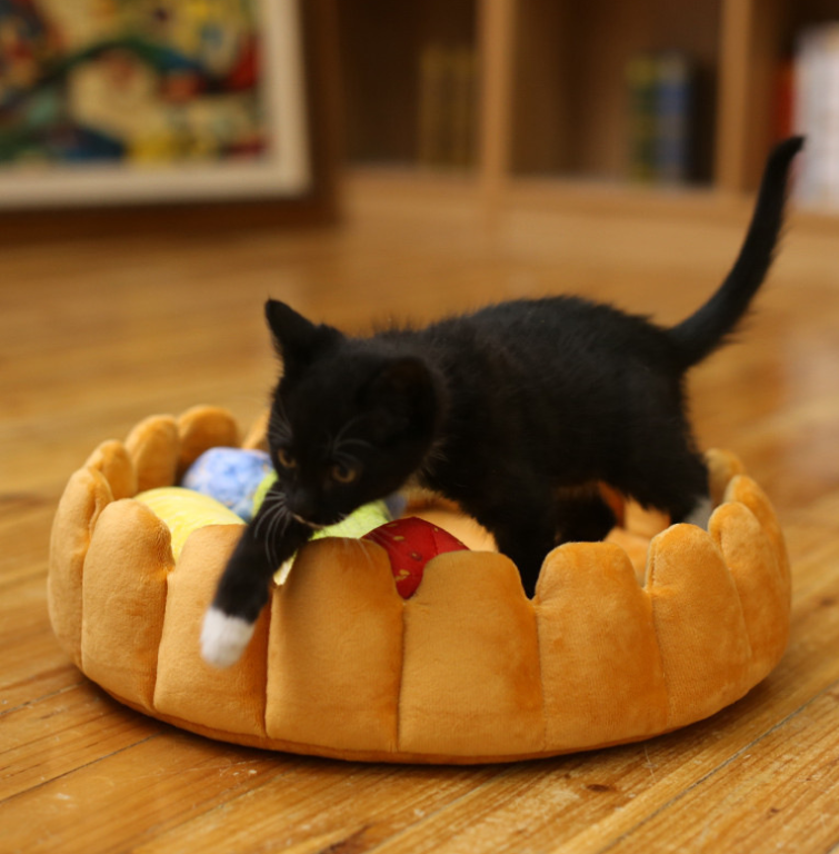 Pet plush cat dog mat kennel cat litter