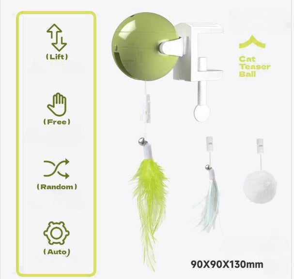 Automatic Lifting Ball Electric Cat Toy - PetsFun Premium Pet Products