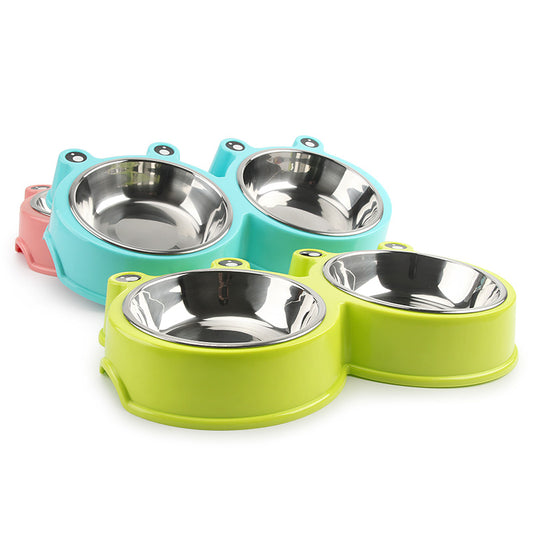 Cartoon Pet Stainless Steel Bowl