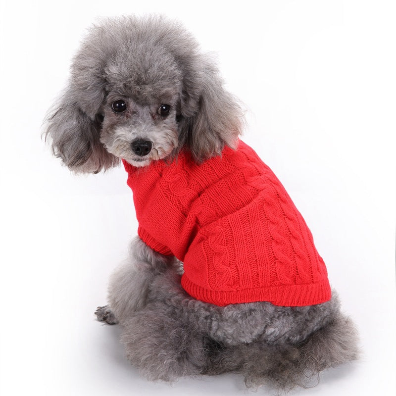 Dog Sweater - front view - PET'S FUN | interactive dog toy