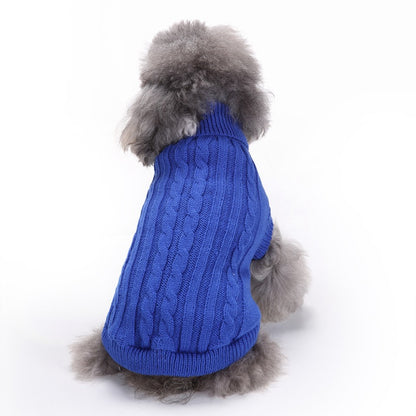 Dog Sweater - back view - PET'S FUN | dog accessories