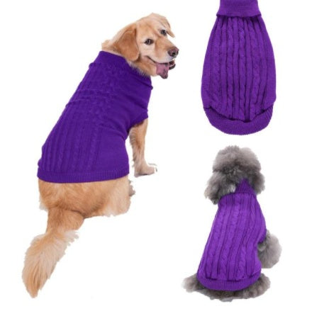 Dog Sweater - side view - PET'S FUN | dog toy