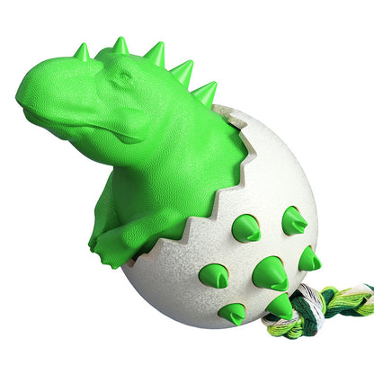 Wild Boar Egg Dog Toothbrush Molar Stick - front view - PET'S FUN | dog play