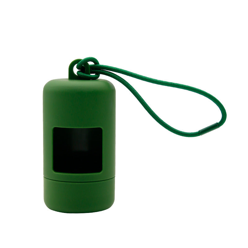 Portable Pvc Poop Bag Dispenser Dog Waste Bag Holder - lifestyle view - PET'S FUN | dog supplies