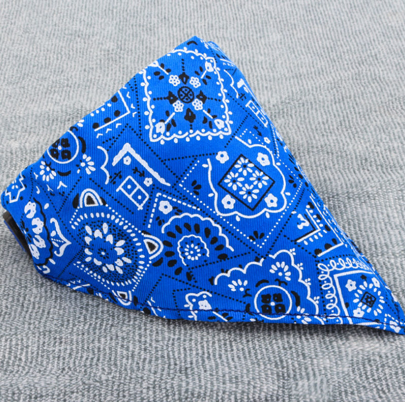 Neck Scarf Bandana Collar Neckerchief Adjustable Pet - detail view - PET'S FUN | pet entertainment