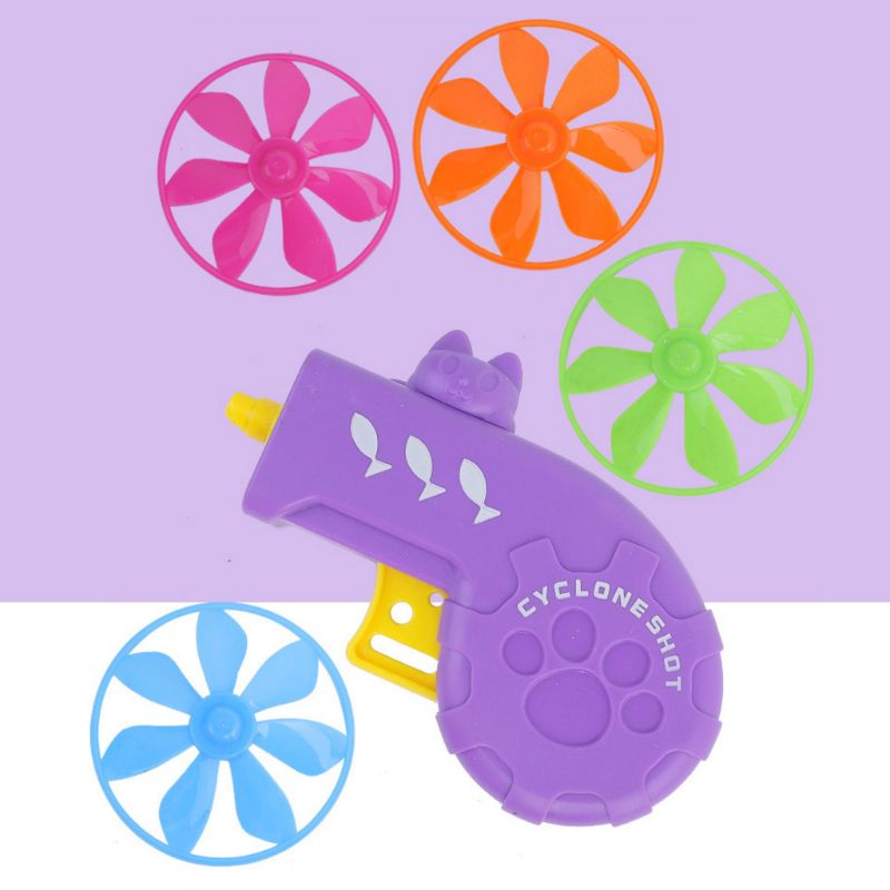 Cat Fetch Tracks Toy Flying Propellers Disc Saucers Interactive Dog Pet Chase...