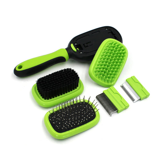 Five in One Pet Grooming Brush Multi-Function Tool