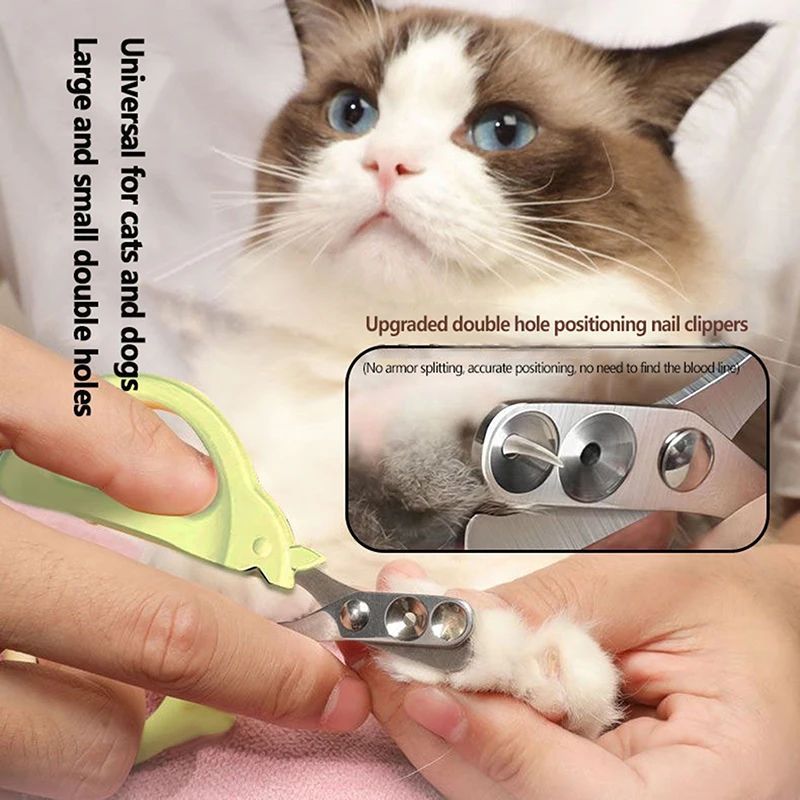 Professionals Cute Shape Pet Cat Dog Nail Clipper - back view - PET'S FUN | pet accessories