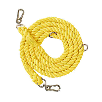 Multifunctional Braided Double-ended Dog - front view - PET'S FUN | interactive dog toy