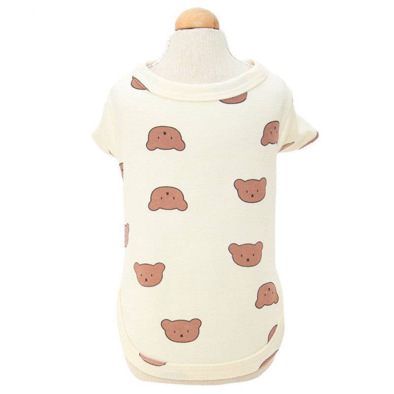 New Pet Clothing Two-piece Clothes - side view - PET'S FUN | pet supplies