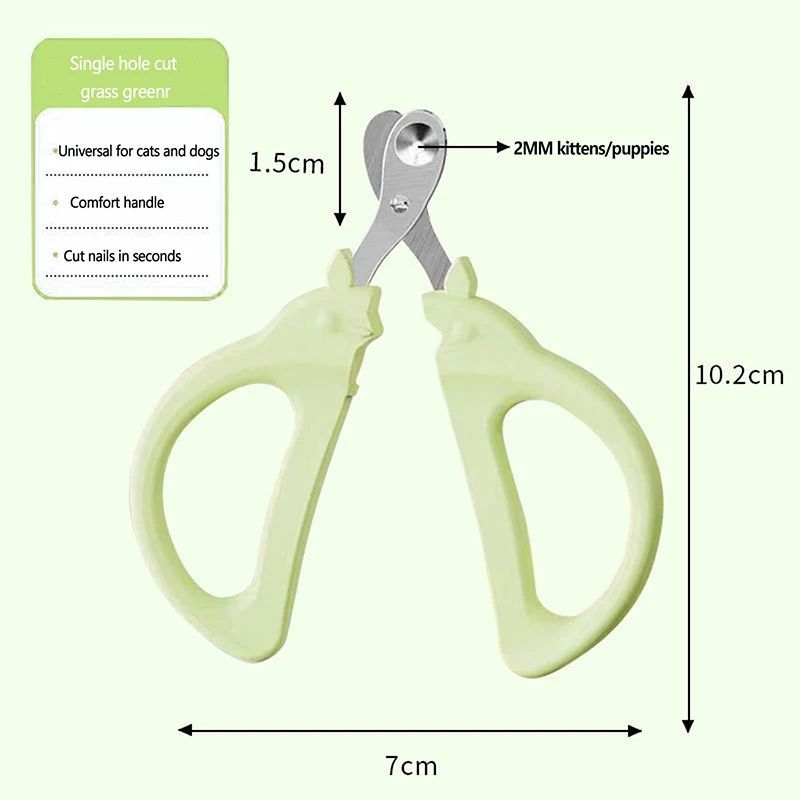 Professionals Cute Shape Pet Cat Dog Nail Clipper - side view - PET'S FUN | cozy pet bed
