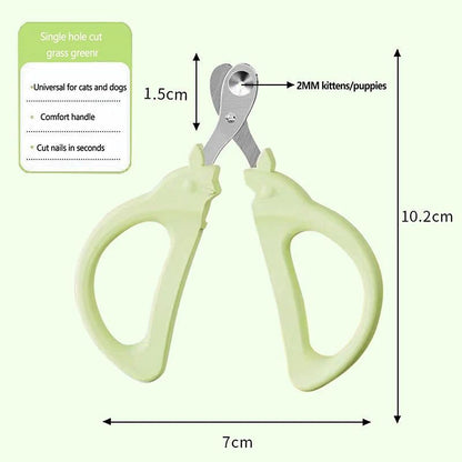 Professionals Cute Shape Pet Cat Dog Nail Clipper - side view - PET'S FUN | cozy pet bed